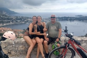 Electric Bike Tour to Villefranche with Local Guide