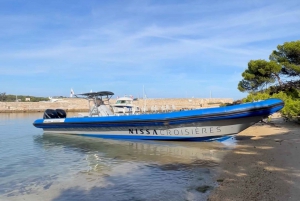 Nice: Båttur till Lerinsöarna med snorkling