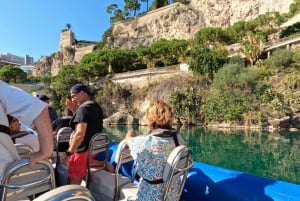 Nice: Cavernas de Mala, Villefranche e passeio de barco para mergulho com snorkel