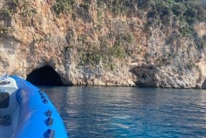 Nice: Cavernas de Mala, Villefranche e passeio de barco para mergulho com snorkel