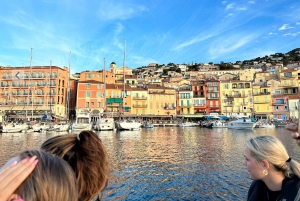 Nice: Cavernas de Mala, Villefranche e passeio de barco para mergulho com snorkel