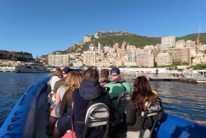 Hienoa: Nizza: Monaco & Mala Caves Boat Trip w/ Breakfast on the Sea: Monaco & Mala Caves Boat Trip w/ Breakfast on the Sea (Aamiainen merellä)