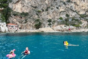 Nice: Monaco & Mala Grotten Boottocht met Ontbijt op Zee