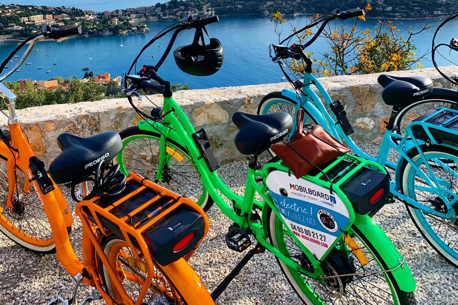 Hienoa: Nizza: Panoraamakierros Ranskan Rivieralla E-Bike Tour