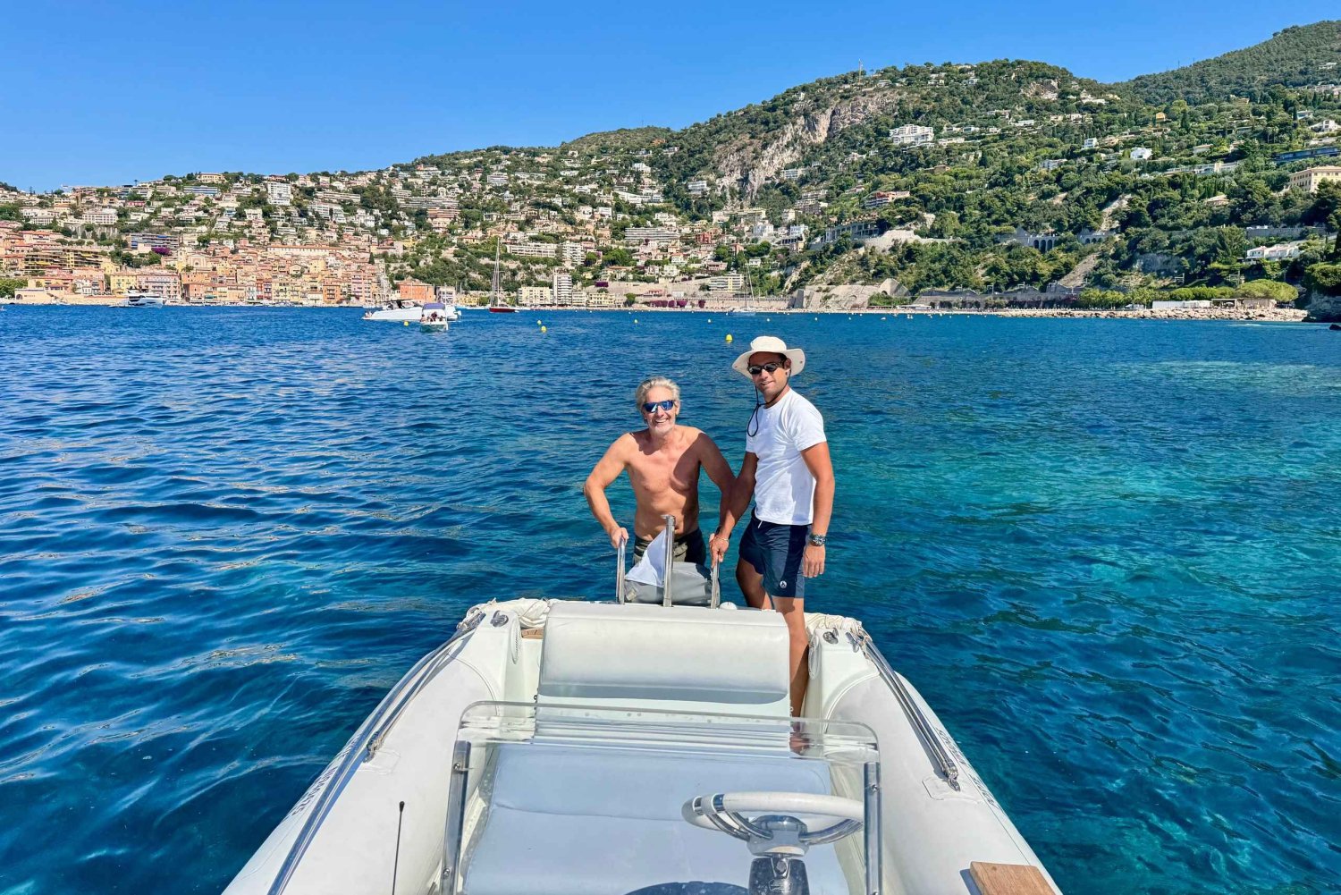 Nice: Privat båttur med snorkling och vackra vyer