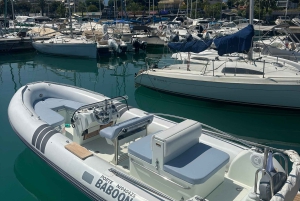 Nice: Privat båttur med snorkling och vackra vyer