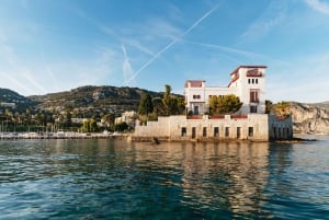 Nizza: Private Sunset Tour auf einem solarbetriebenen Boot