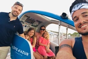 Ницца: частная экскурсия с гидом на электрическом велосипеде-такси