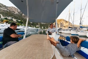 Nice: Private Sunset Tour on Solar Powered Boat