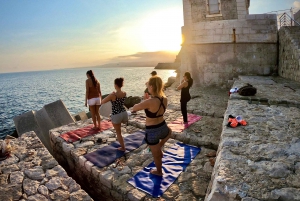 Nizza: Lezioni private di yoga e boxe con vista