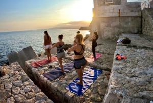 Nizza: Lezioni private di yoga e boxe con vista
