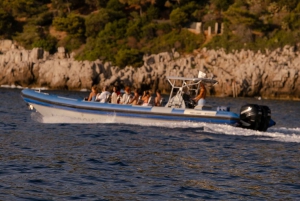 Nice : Tour en bateau au coucher du soleil avec vin et collations locales