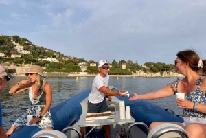 Nice: Sunset Boat Tour with Wine and Local Snacks