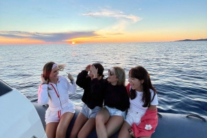 Nice: Sunset Boat Tour with Wine and Local Snacks