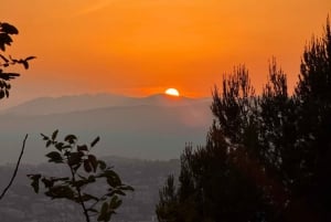 Nice : coucher de soleil et dégustation de vins en Defender avec vue panoramique