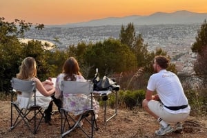 Nice : coucher de soleil et dégustation de vins en Defender avec vue panoramique