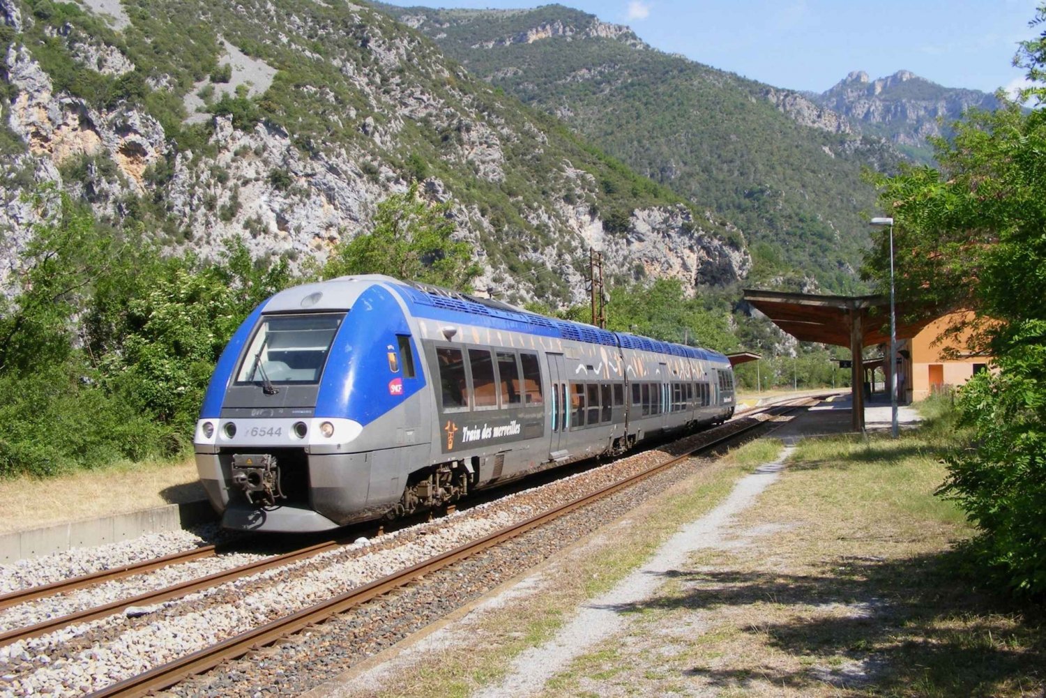 Vanuit Nice: treinbelevenis door de Alpen & Barokroute