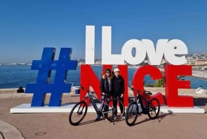 Nice: Villefranche guidad elektrisk cykeltur med frukost