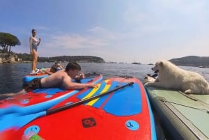 Nizza: Tour in bicicletta e paddleboard di Villefranche-sur-Mer