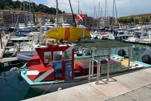 Niza : Excursión marítima VIP con snorkel y descubre el submarinismo