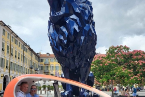 Nice: bezichtiging met gids 1u30 in TukTuk met gids Nicois.