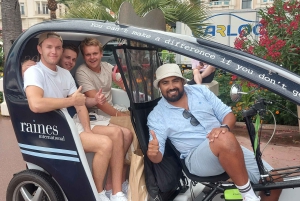 Nice: bezichtiging met gids 1u30 in TukTuk met gids Nicois.