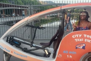 Nice : Visita privada 1H em Vélotaxi com um guia local.