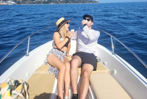 Nice: Visita privada em bicicleta e barco 3h Villefranche-Cap ferrat