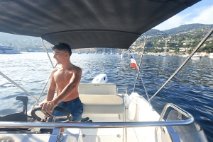 Nice: Visita privada em bicicleta e barco 3h Villefranche-Cap ferrat
