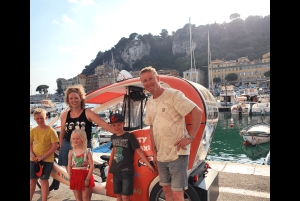 Nice: Visita privada em bicicleta e barco 3h Villefranche-Cap ferrat