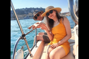 Nice: Visita privada em bicicleta e barco 3h Villefranche-Cap ferrat