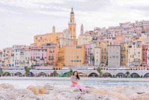 Photoshoot in Menton with a Mentonese photographer