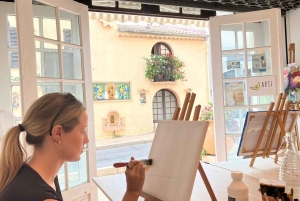 Private 2 Hours Painting Class near Cannes