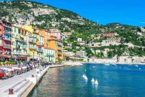 Blændende hjørner af Nice på vandretur