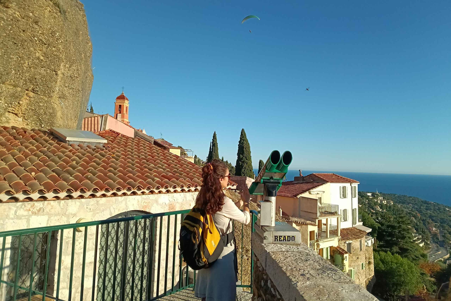 Roquebrune-landsbyen og Grimaldi-slottet - spasertur