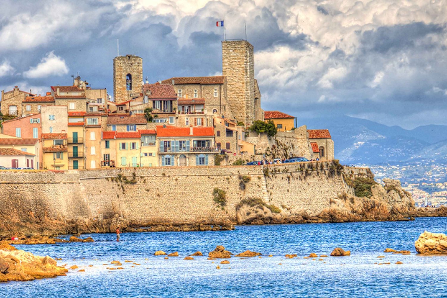 Saint Paul de Vence, Antibes, and Cannes from Nice