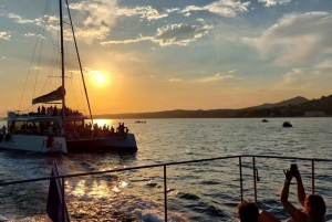 Saint-Raphaël : Sunset Cruise Cape Dramont & Golden Island
