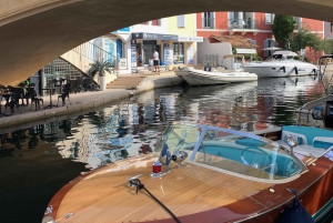 Saint-Tropez : Tour en bateau classique RIVA privé