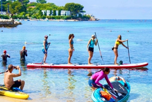 Stand-up paddle en snorkelen met lokale gids in de buurt van Nice