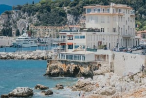 Aurinkoinen vaellus Nizzasta Villefrancheen ja rentoutumista rannalla