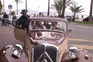 Den glamorøse Cote d'Azur i veteranbil