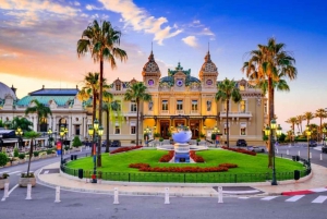 TOUR PRIVE: départ des croisières : Eze, Monaco, Monte Carlo