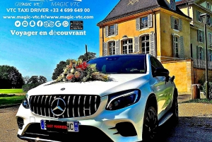 Transfer van Saint-Tropez naar Nice | Taxi VTC Taxichauffeur