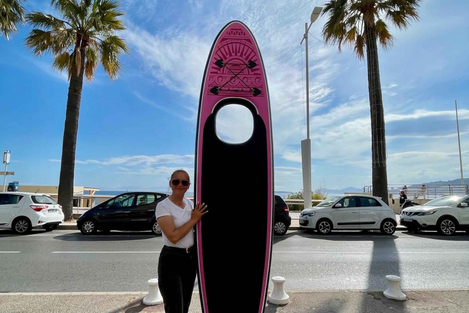 Transparent Paddle Board Rental (two-seater)