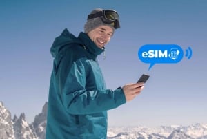 Val-d'Isère & France: Unlimited EU Internet with eSIM Data