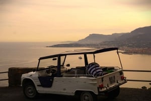 Tour in a vintage Méhari between Nice, Eze, and Monaco on the Côte d'Azur