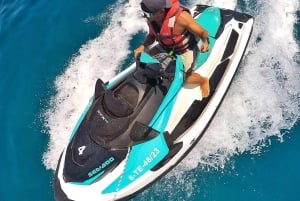 Corralejo: tour in moto d'acqua a Lobos con servizio di prelievo in hotel opzionale