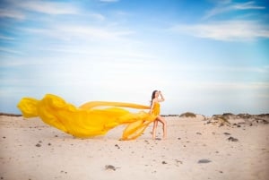 Corralejo: Private Flying Dress Photoshoot