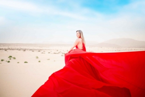 Corralejo: Private Flying Dress Photoshoot