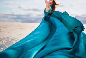 Corralejo: Privat fotoshoot i flygende kjole